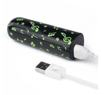 Rechargeable Glow-in-the-dark Music Massager